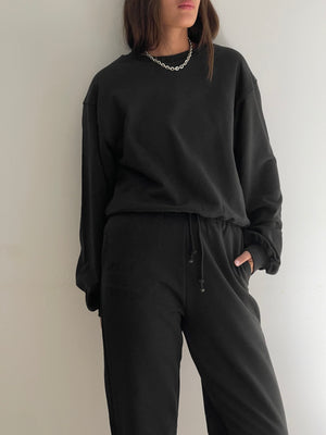 MADISON SWEATPANTS | VINTAGE BLACK