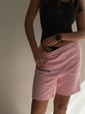 MADISON MIDI SHORT | BUBBLE GUM