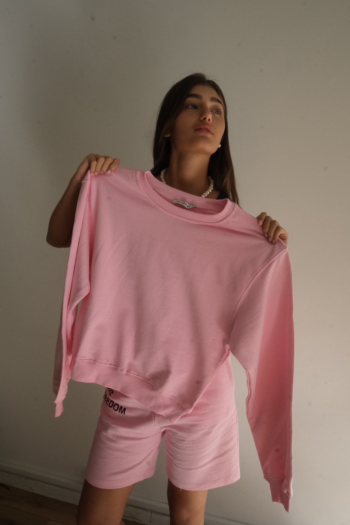 MADISON CREW NECK ֻ| BUBBLE GUM