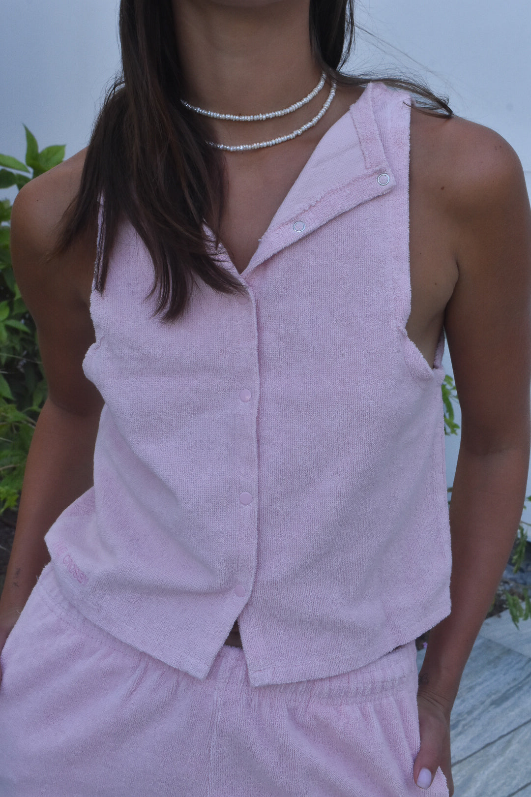 SOHO TERRY TANK TOP | PINK