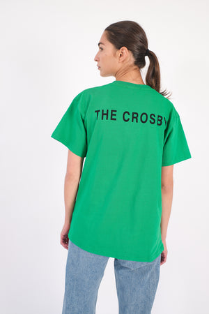 CHELSEA T-SHIRT | PRINTED LOGO | GRASS GREEN