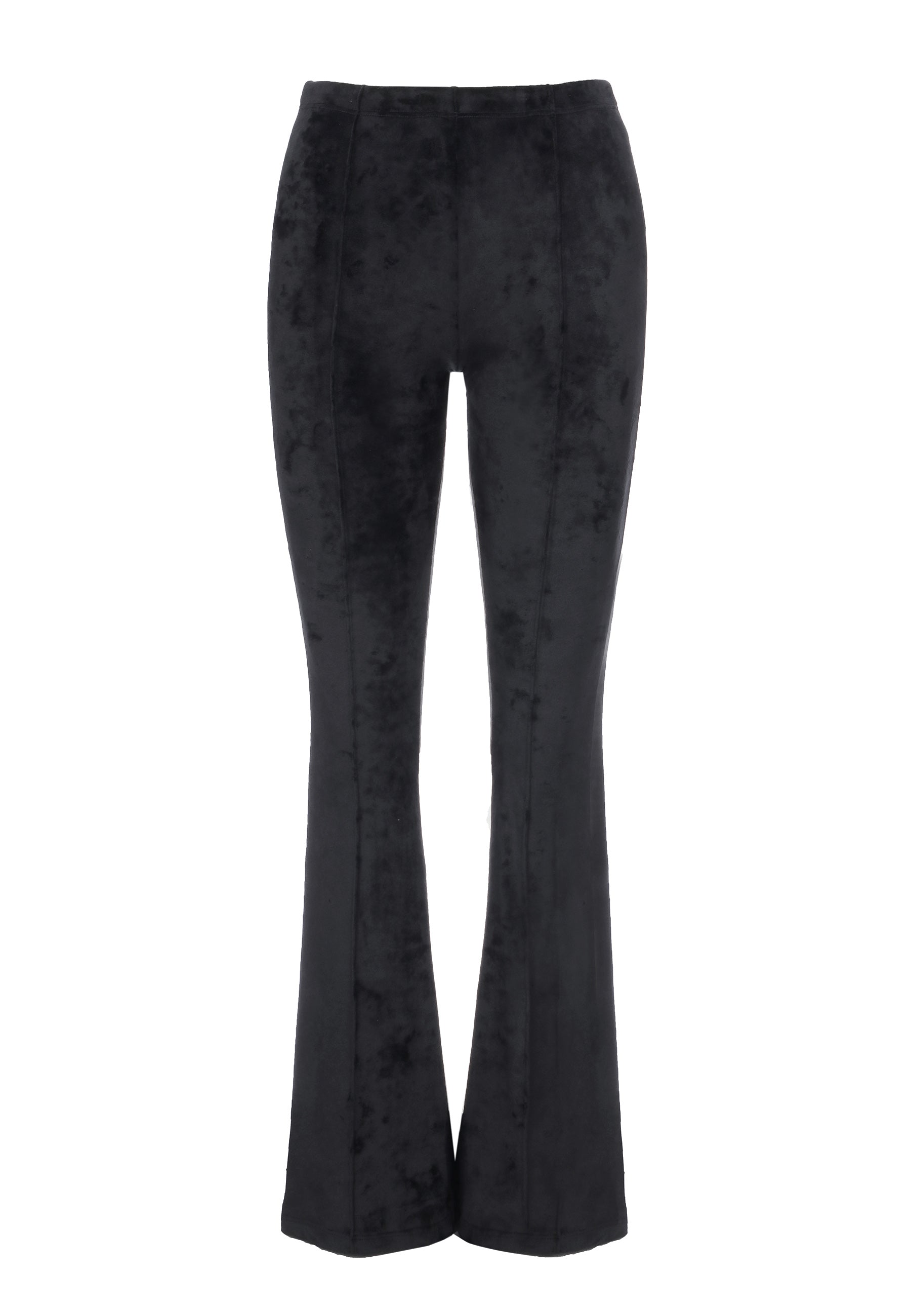 VELVET PANTS | BLACK