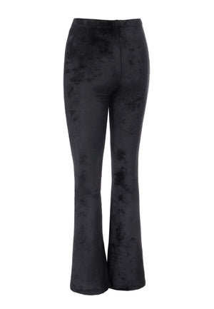 VELVET PANTS | BLACK