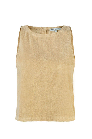 SOHO TERRY TANK TOP | CAMEL