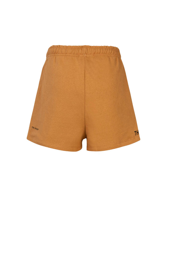 MADISON MINI SHORTS HEART | CAMEL