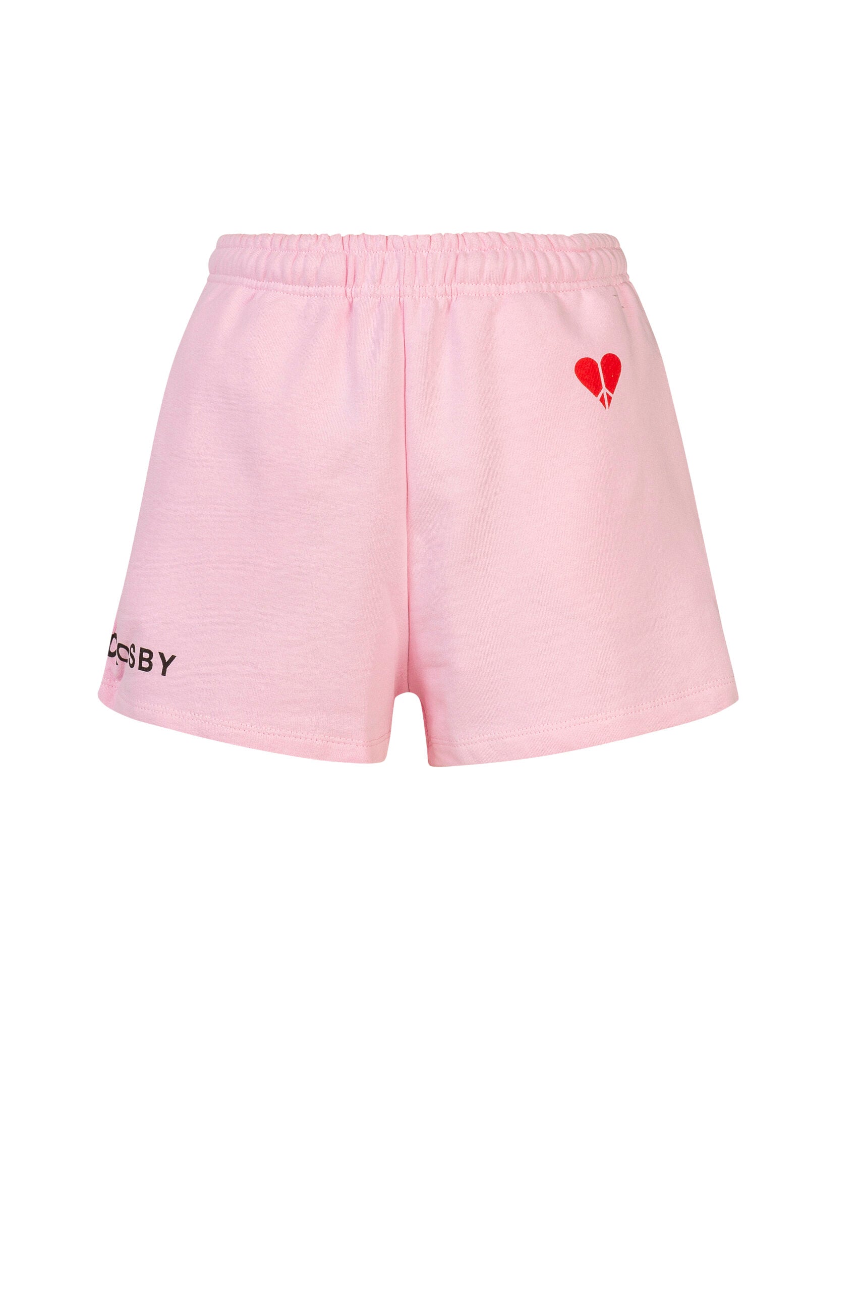 MADISON MINI SHORTS HEART | BUBBLE GUM