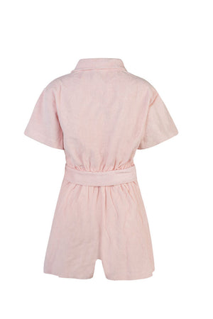 SOHO TERRY ROMPER | PINK