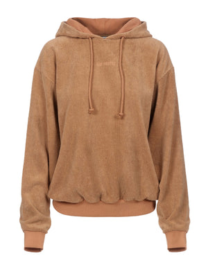 SOHO TERRY HOODIE | CAMEL