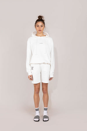 MADISON MIDI SHORT | WHITE