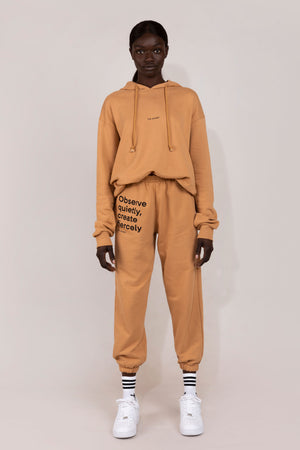 MADISON SWEATPANTS | CAMEL