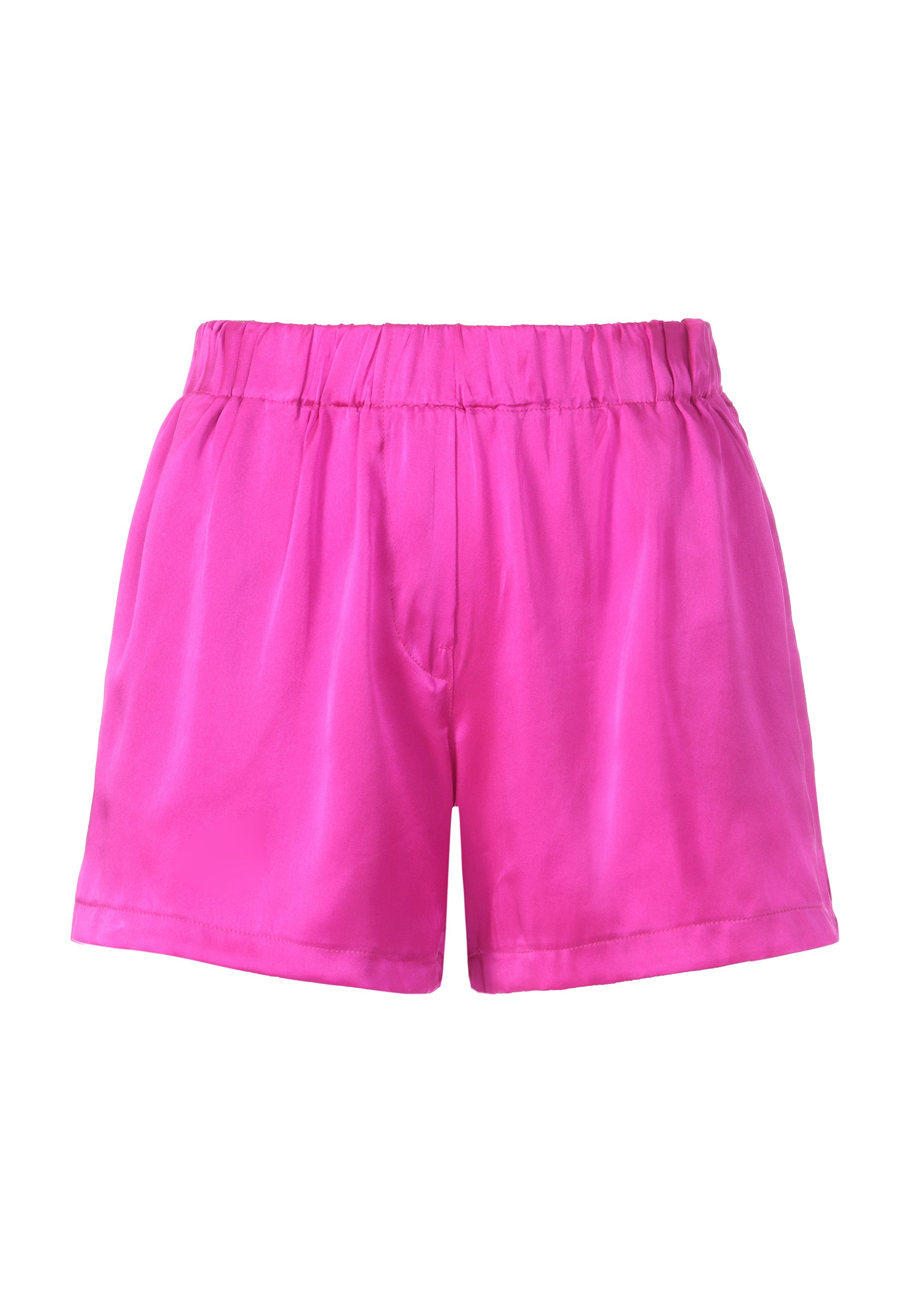 PRINCE SILK SHORT | FUCHSIA