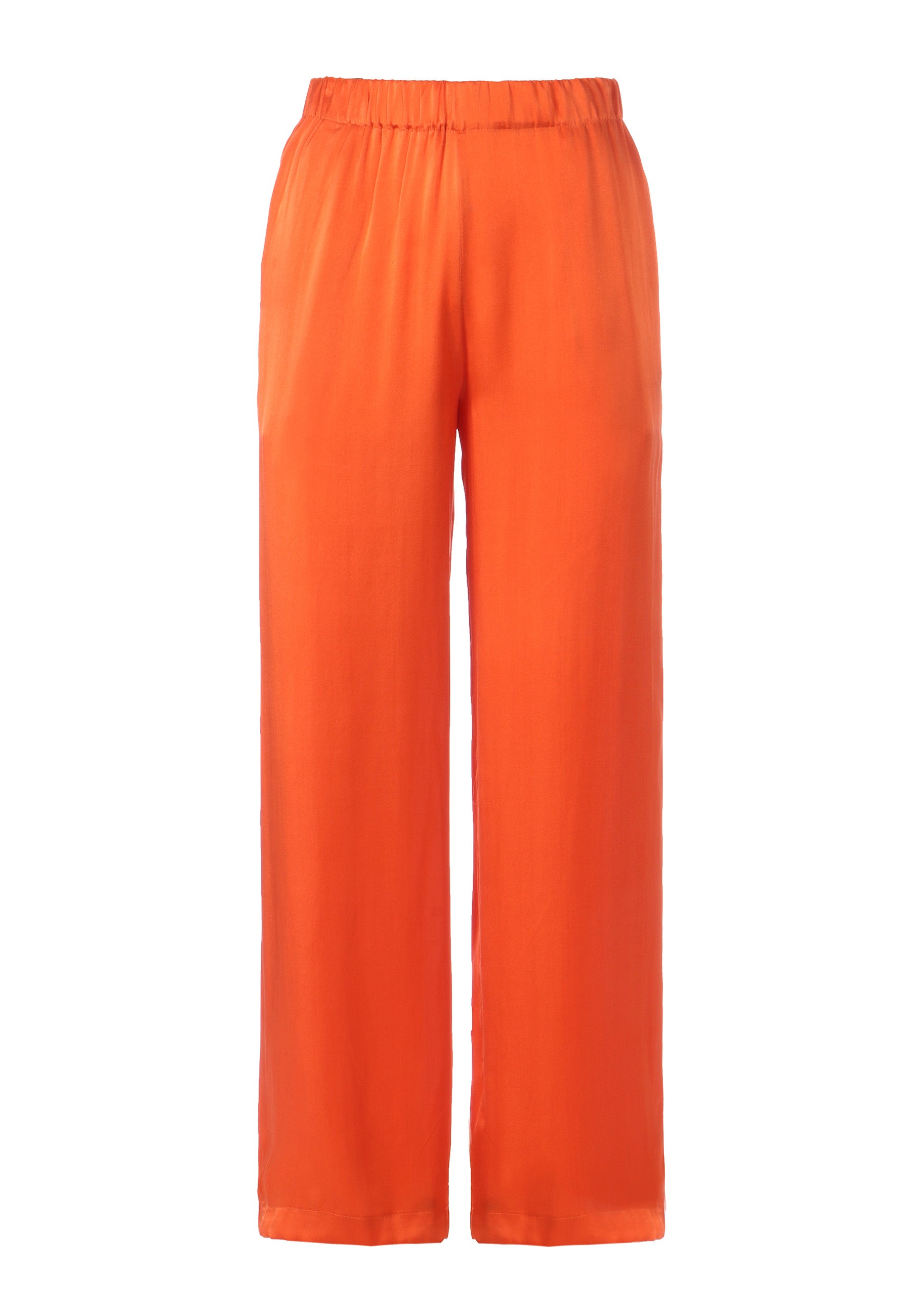 PRINCE SILK PANTS | ORANGE