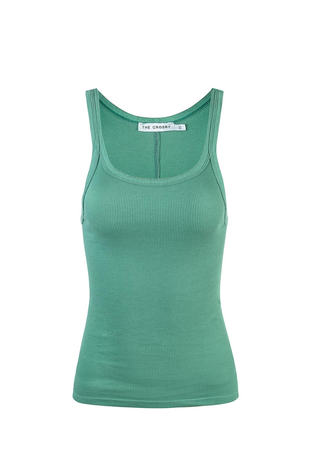 COTTON RACERBACK TANK | FERN