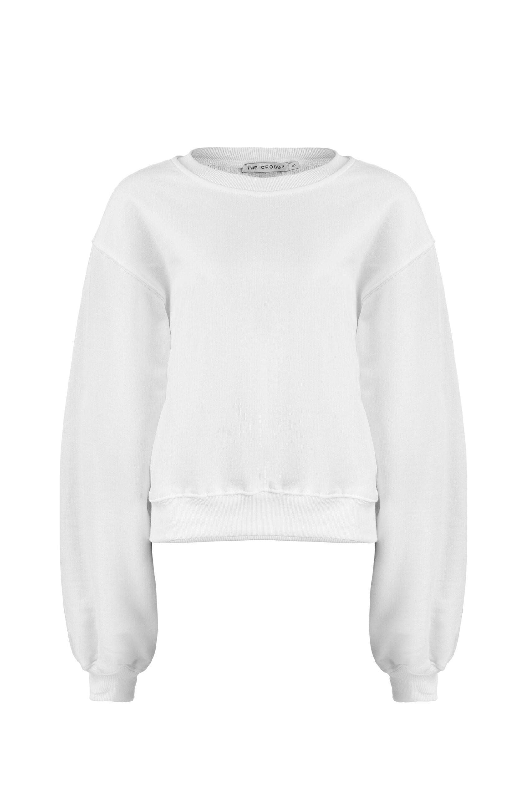 MADISON CREW NECK | WHITE