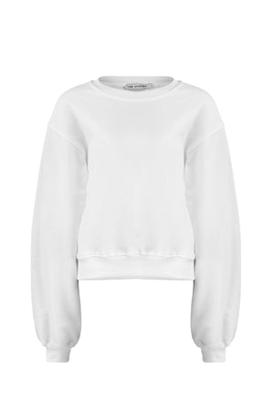 MADISON CREW NECK | WHITE