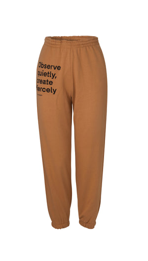 MADISON SWEATPANTS | CAMEL