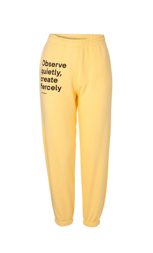 MADISON SWEATPANTS | YELLOW