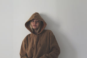 SOHO TERRY HOODIE | CAMEL